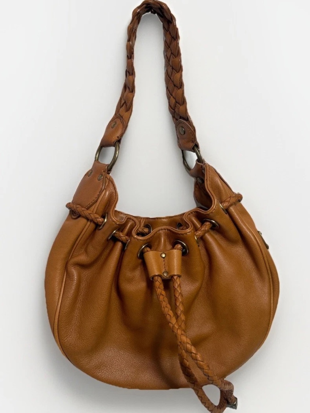 Vintage Michael Kors purse Shoulder Brown Leather